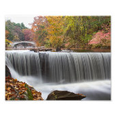 Fall Wasserfall bei Vanderbuild Fotodruck (Vorne)