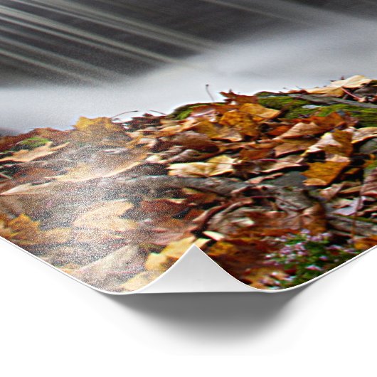 Fall Wasserfall bei Vanderbuild Fotodruck (Ecke)