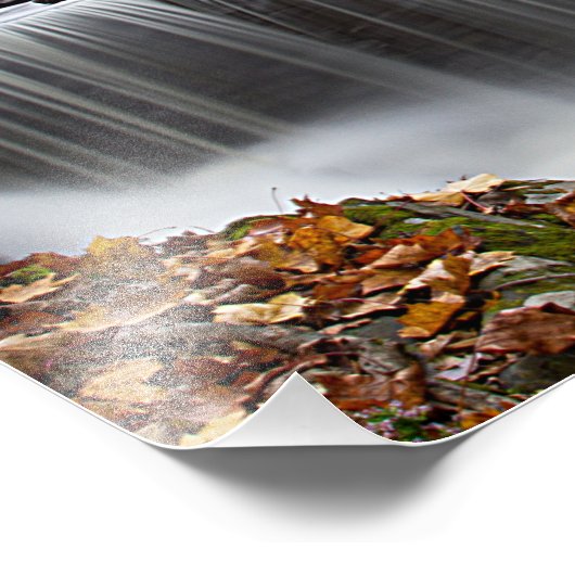 Fall Wasserfall bei Vanderbuild Fotodruck (Ecke)