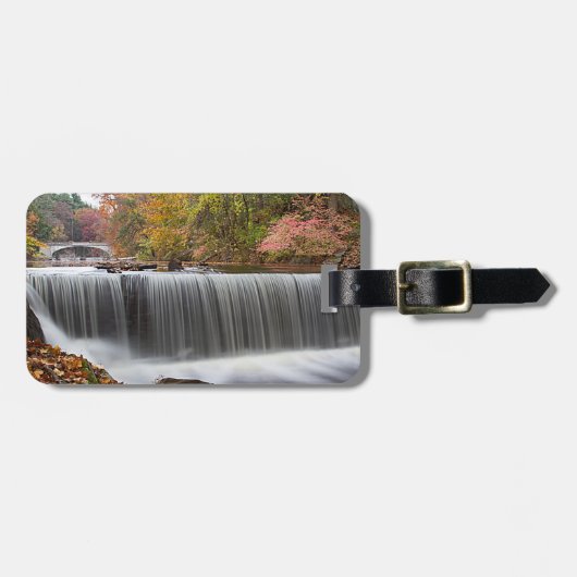 Fall Wasserfall bei Vanderbuild Gepäckanhänger (Vorderseite horizontal)