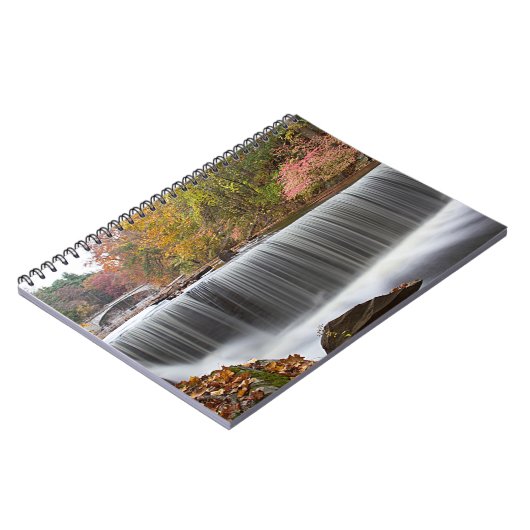 Fall Wasserfall bei Vanderbuild Notizblock (Linke Seite)