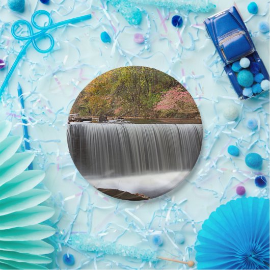 Fall Wasserfall bei Vanderbuild Pappteller (Party)