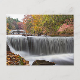 Fall Wasserfall bei Vanderbuild Postkarte