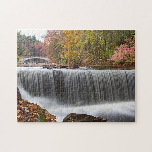 Fall Wasserfall bei Vanderbuild Puzzle (Horizontal)