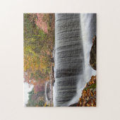 Fall Wasserfall bei Vanderbuild Puzzle (Vertikal)