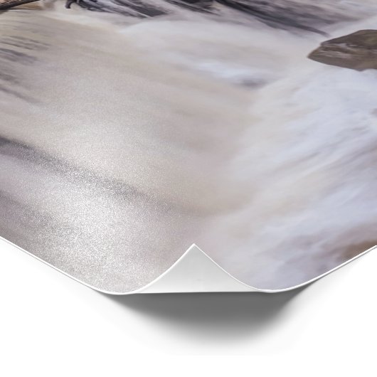 Fall Wasserfall in Cleveland Fotodruck (Ecke)