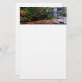 Fall Wasserfall und Creek Pennsylvania Natur Briefpapier (Vorne/Hinten)