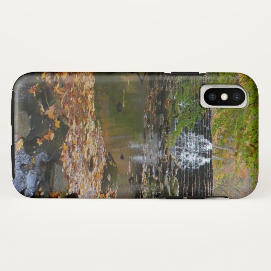 Fall Wasserfall und Creek Pennsylvania Natur Case-Mate iPhone Hülle (Rückseite (Horizontal))