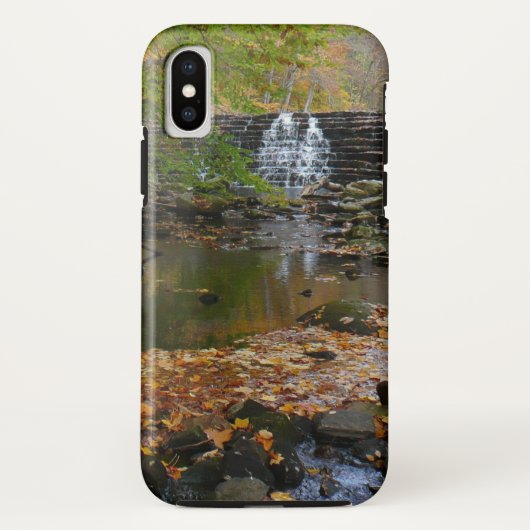 Fall Wasserfall und Creek Pennsylvania Natur Case-Mate iPhone Hülle (Rückseite)