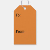 Fall Wasserfall und Creek Pennsylvania Natur Geschenkanhänger (Rückseite)