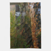 Fall Wasserfall und Creek Pennsylvania Natur Handtuch (Vertikal)