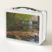 Fall Wasserfall und Creek Pennsylvania Natur Metall Brotdose (Rückseite)