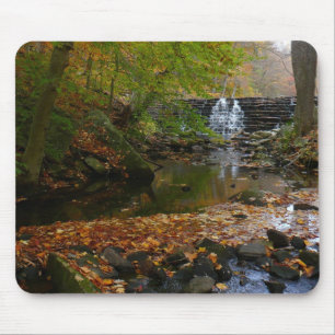 Fall Wasserfall und Creek Pennsylvania Natur Mousepad