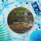 Fall Wasserfall und Creek Pennsylvania Natur Pappteller (Party)