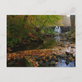 Fall Wasserfall und Creek Pennsylvania Natur Postkarte