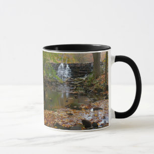 Fall Wasserfall und Creek Pennsylvania Natur Tasse