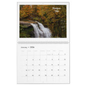 Fall Wasserfälle 2024 Kalender (Jan 2026)