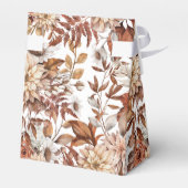 Fall Wasserfarbe Blumenbaby-Dusche Geschenkschachtel (Rückseite)