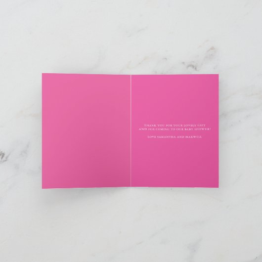 Fall Wasserfarbe dank Karte (Innenseite)