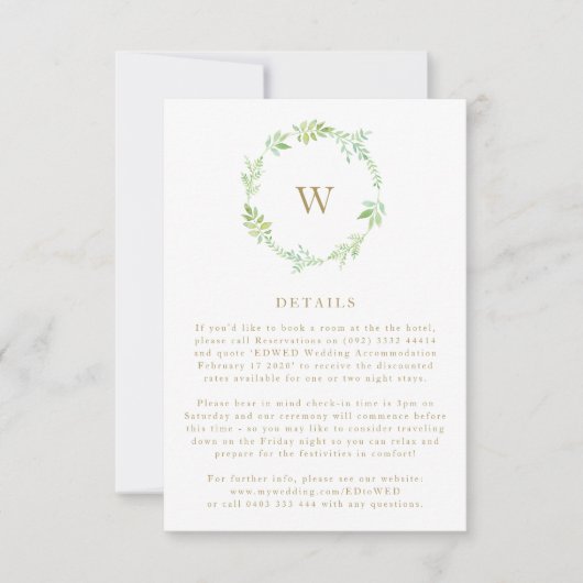 Fall Wasserfarbenfrohe Feuerschutzkarte RSVP Karte (Vorderseite)