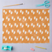 Fall Watercolor Baby Shooting Footprint Muster Seidenpapier (Basteln)