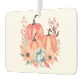 Fall Watercolor Pumpkin Boho Autolufterfrischer (Links)