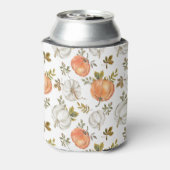 Fall Watercolor Pumpkin Pattern Dosenkühler (Kanne Rückseite)