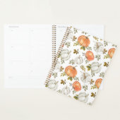 Fall Watercolor Pumpkin Pattern Planer (Anzeige)