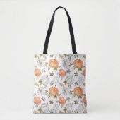 Fall Watercolor Pumpkin Pattern Tasche (Vorderseite)