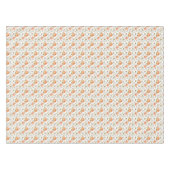 Fall Watercolor Pumpkin Pattern Tischdecke (Vorderseite (Horizontal))