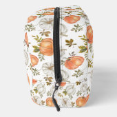 Fall Watercolor Pumpkin Pattern Waschbeutel (Rechts)