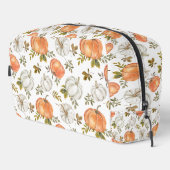 Fall Watercolor Pumpkin Pattern Waschbeutel (Rechte Ecke)