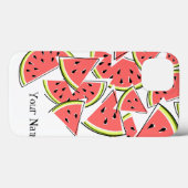 Fall Watermelon "Name" iPad Case-Mate iPhone Hülle (Rückseite (Horizontal))