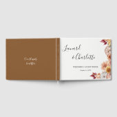 Fall Wedding Guests Book keepsake Gästebuch (Voll)