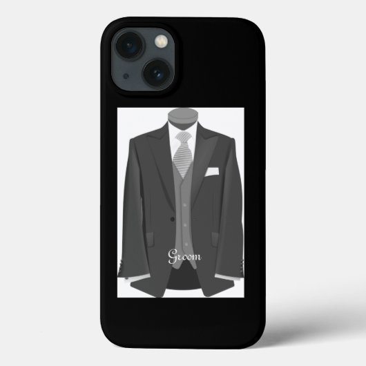 Fall Wedding Tuxedo Groom Case-Mate iPhone Hülle (Rückseite)