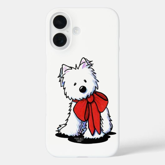 Fall Westie Bow Case-Mate iPhone Case-Mate iPhone Hülle (Rückseite)