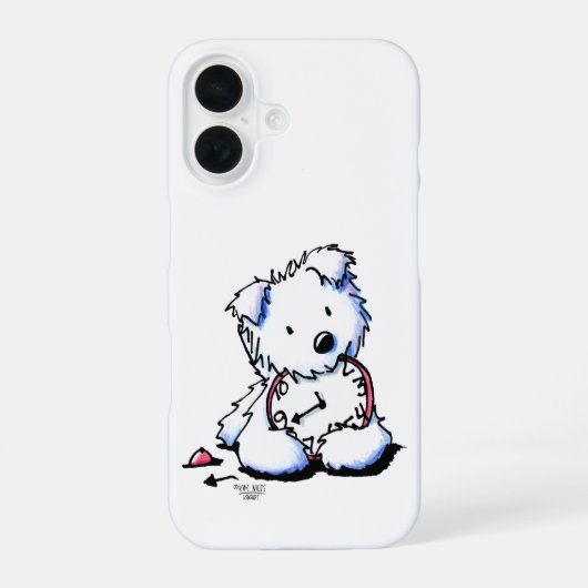 Fall Westie Time Case-Mate iPhone 16 Hülle (Rückseite)