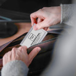 Fall "White Business Brand on Business Card" Visitenkarten Dose<br><div class="desc">Weiße Business-Marke auf individualisierbaren Visitenkartengehäuse. Passen Sie es an, indem Sie Ihr Firmenlogo hochladen und Namen, Adresse, Telefonnummer, E-Mail und Website oder Social Media-Seite Ihres Unternehmens eingeben. Passen Sie es an, um Ihr Unternehmen zu werben oder Ihren Markennamen für Kunden oder Kunden zu fördern. Anpassbare Büroausstattung, mit der Sie Markenbewusstsein...</div>