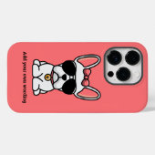 Fall White French Bulldog Case-Mate iPhone Hülle (Rückseite (Horizontal))