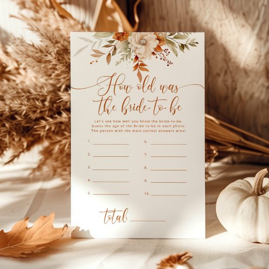 Fall Wie alt war die Braut, um Spiel zu werden