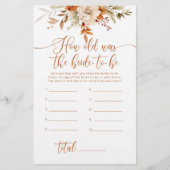 Fall Wie alt war die Braut, um Spiel zu werden (Vorderseite)