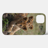 Fall Wild African Lion Cubs iPad Mini Case-Mate iPhone Hülle (Rückseite (Horizontal))