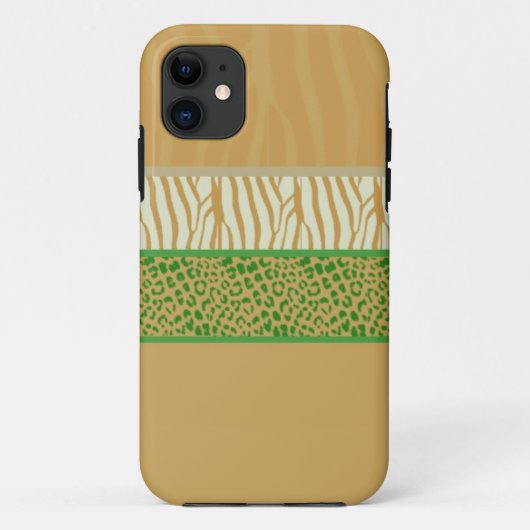 Fall "Wild Animal Fur Muster iPhone 5" Case-Mate iPhone Hülle (Rückseite)
