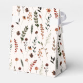 Fall-Wildblume Geschenkschachtel (Rückseite)