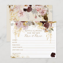 Fall Wildblume Gold Floral Brautparty