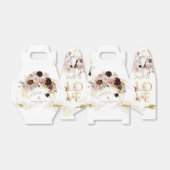 Fall Wildblume Gold Floral Brautparty Geschenkschachtel (Ungefaltet)