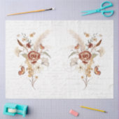 Fall Wildblume Pampas Grass Ephemera Dekoupage Seidenpapier (Basteln)