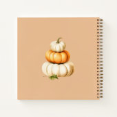 Fall Wir können frühzeitig abwarten Babydusche Gäs Notizblock (Rückseite)