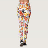 Fall Wirbel Leggings (Rückseite)
