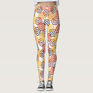 Fall Wirbel Leggings